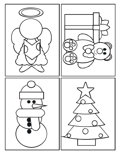 Ruth's Stamping Corner: Coloring Cards 687